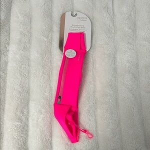 Neon Pink Running Belt